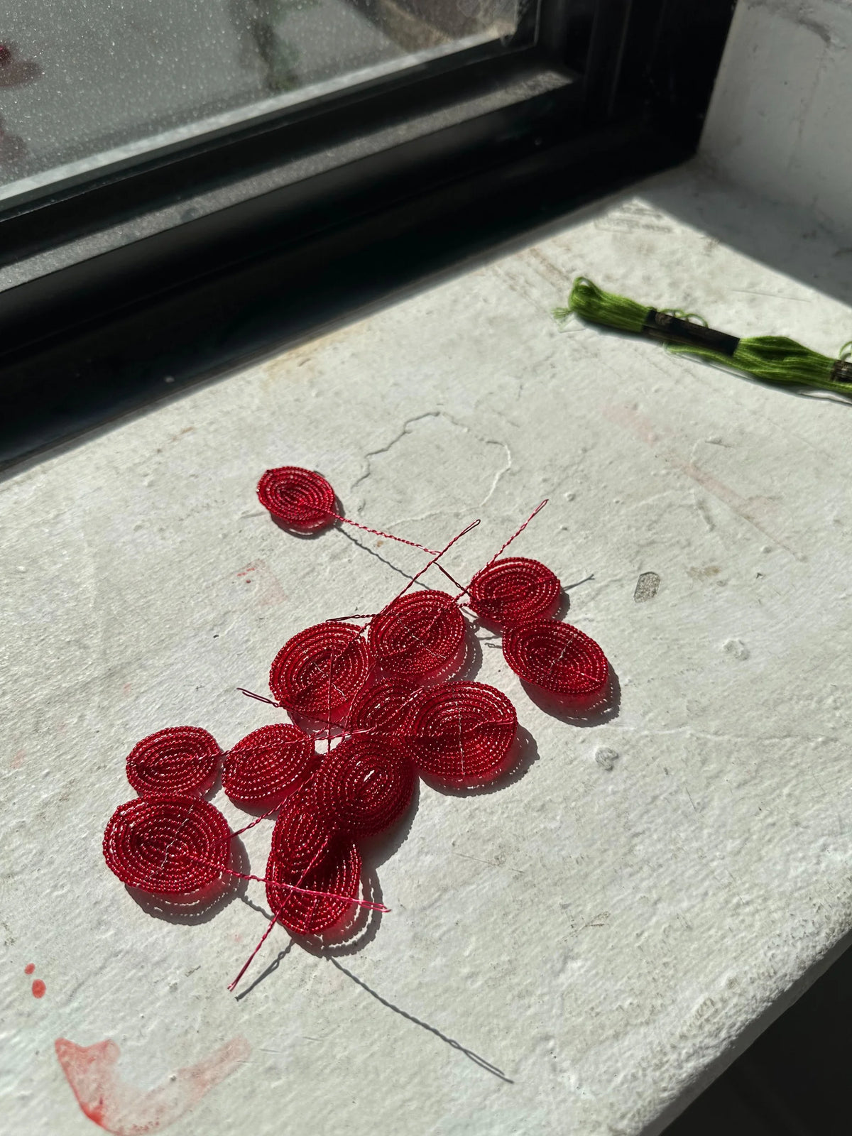French Beaded Daffodils  & Daisies with Handy Needle Treasures | 25th October